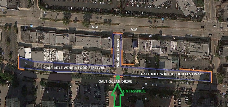 Galt Mile Wine and Food Festival Location